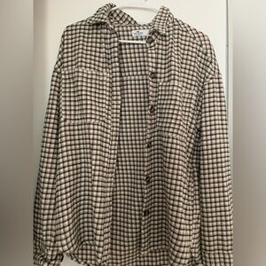 Hollister flannel shirt
